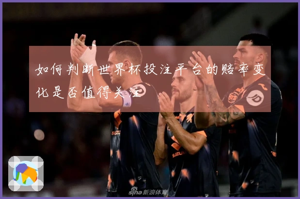 如何判断世界杯投注平台的赔率变化是否值得关注