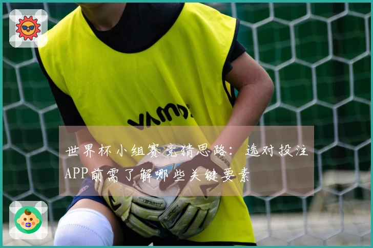 世界杯小组赛竞猜思路：选对投注APP前需了解哪些关键要素