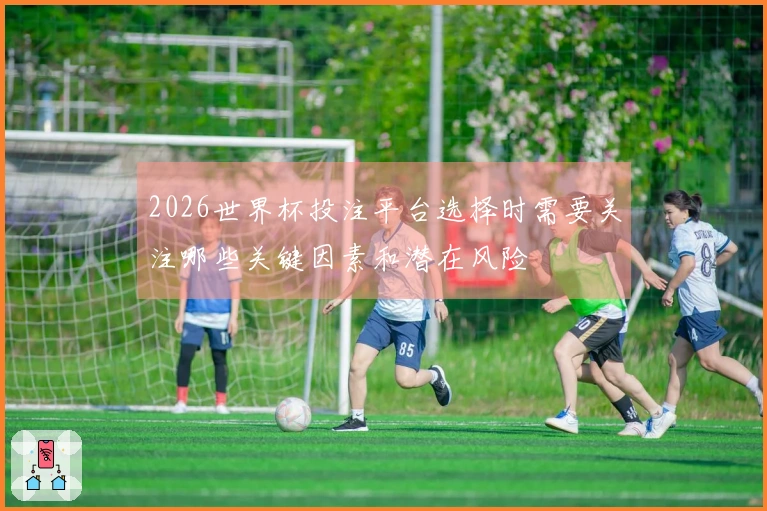 2026世界杯投注平台选择时需要关注哪些关键因素和潜在风险