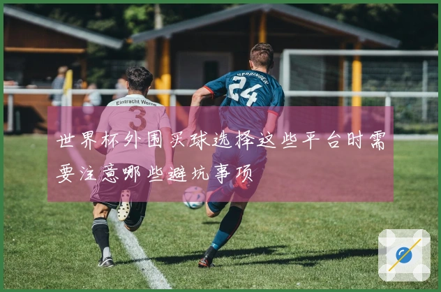 世界杯外围买球选择这些平台时需要注意哪些避坑事项